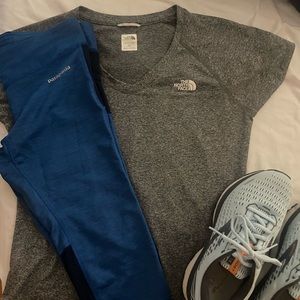 North Face Athletic Top
